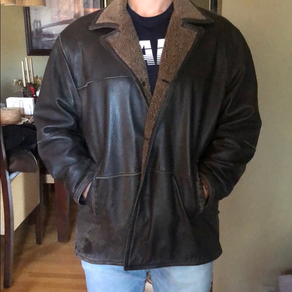 Genuine Leather Men’s Jacket